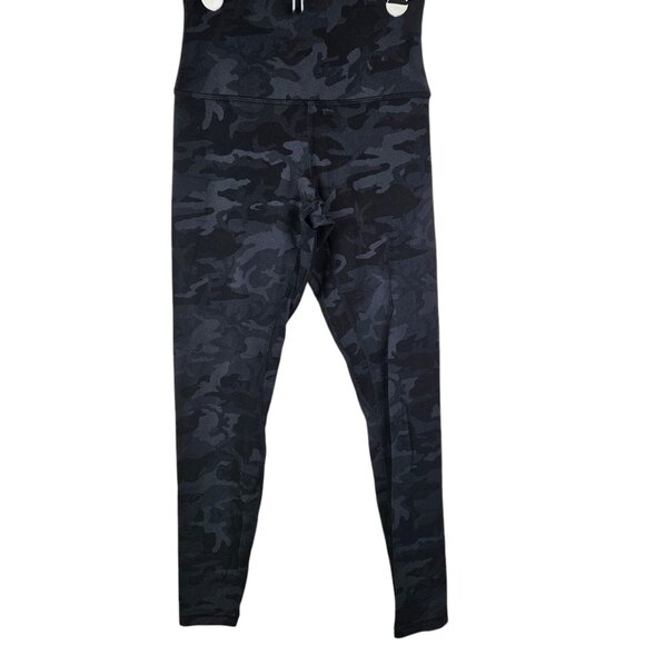 Lululemon Align High-Rise‎ Black Dark Camo Leggings Pants Size  6 - Picture 1 of 10